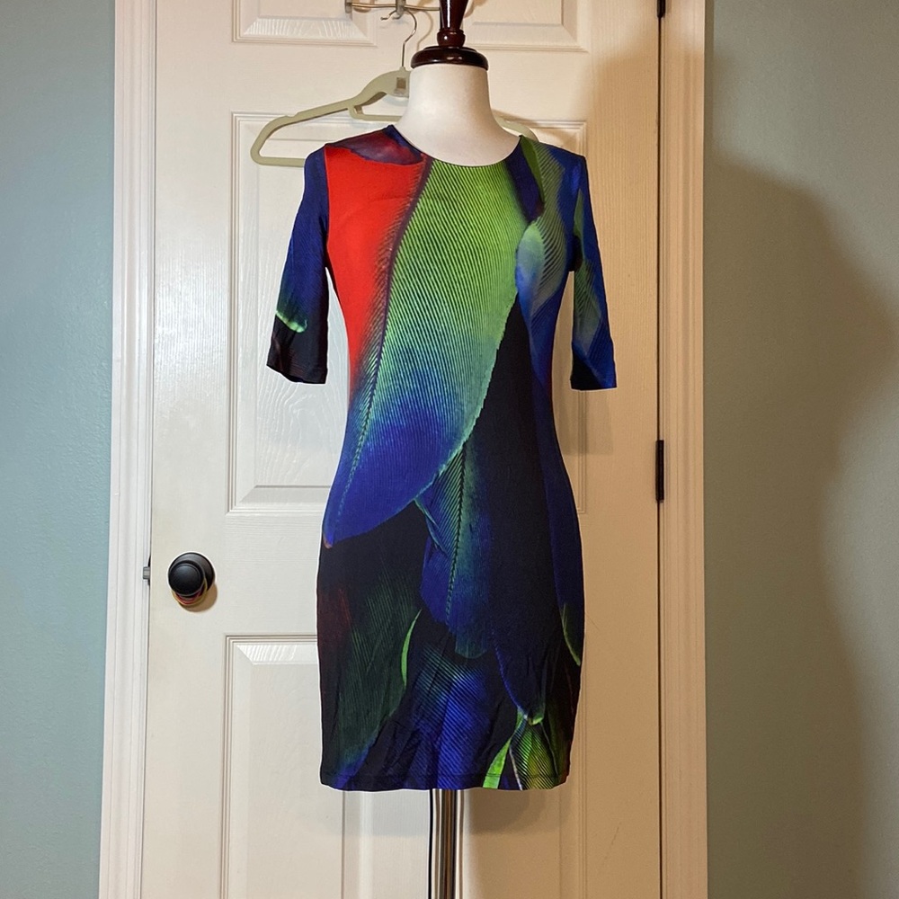 Like new OSKLEN Abstract print mini Dress